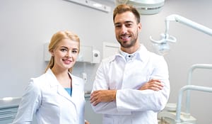 Hygienist and Dentist