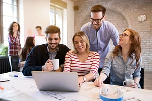 People Working At a Startup